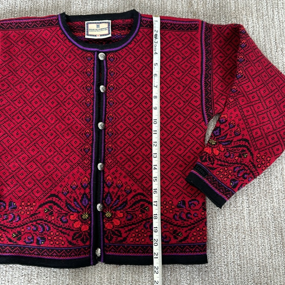Dale of Norway Sweater Wool Women’s Medium - Picture 2 of 8
